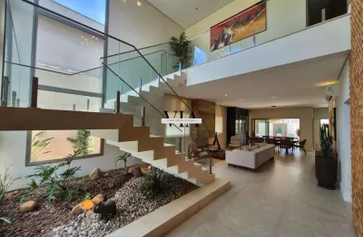 Casa luxuosa no condomínio burle marx - porteira fechada