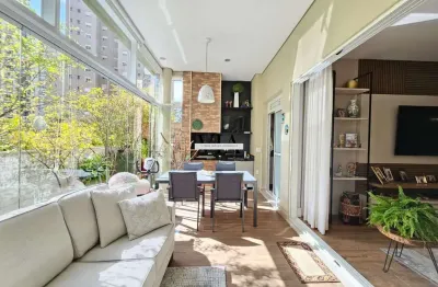 Apartamento garden no condomínio boulevard tamboré - impecável