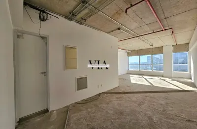 Sala comercial no contrapiso no condomínio brascan - 58m²