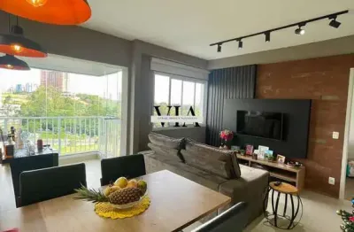 Lindo apartamento no condomínio acqua park alphaville - 53m²