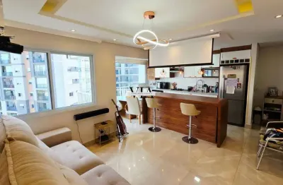 Apartamento mobiliado de 54m² no condomínio acqua park alphaville - 02 vagas