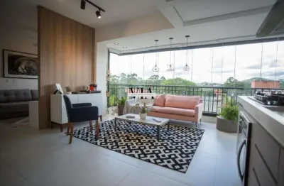 Lindo apartamento de 90m² no royal park alphaville - vista frontal