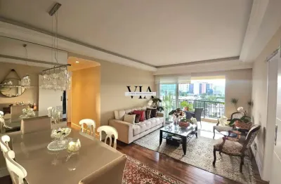 Apartamento mobiliado de 96m² no condomínio Alpha Park - 03 Quartos