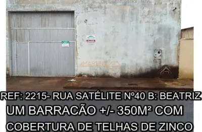 Pavilhão/galpão para alugar no bairro beatriz - araguari/mg