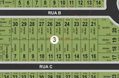 Terreno à venda na Rua Antônio Lemos da Silva, Bosque, Araguari