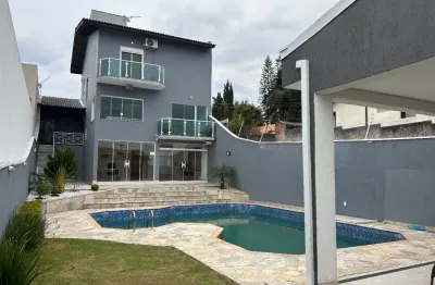 Vendo casa sobrado na vila oliveira 3 dormitórios com suite 4 vagas de garagem