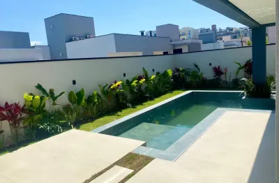 Venda linda casa no condomínio mosaico essence  com 3 dormitórios suítes 4 vagas