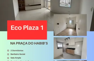 Vendo apartamento no eco plaza 1 de 2 dormitórios 1 vaga na praça do habib’s