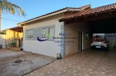 Casa com 4 quartos à venda na avenida fazenda ipoméia, conjunto habitacional antônio euthymio casaroto, cambé, 180 m2 por r$ 380.000