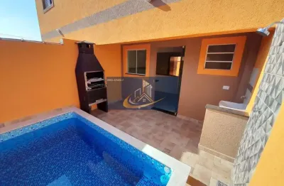 Casa em condomínio fechado com 2 quartos à venda no Cibratel II, Itanhaém 