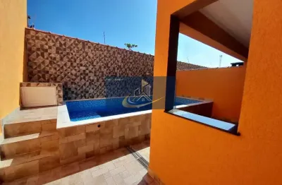 Casa em condomínio fechado com 2 quartos à venda no Cibratel II, Itanhaém 