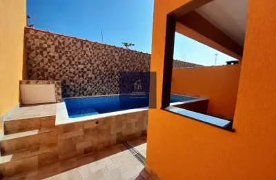 Casa em condomínio fechado com 2 quartos à venda no Cibratel II, Itanhaém 