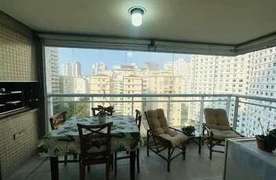 Excelente apartamento com suite, varanda gourmet e vista mar