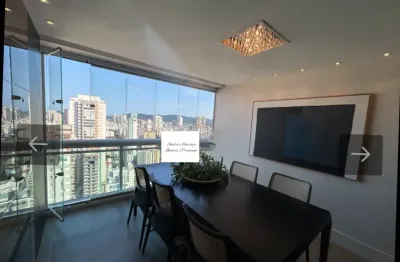Apartamento à venda, alto padrão, vista para o mar, semi mobiliado - bairro: aparecida em santos/sp
