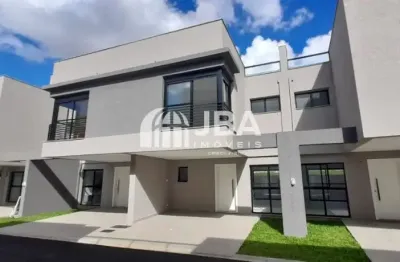 Lindo sobrado novo em condomínio fechado -  bacacheri