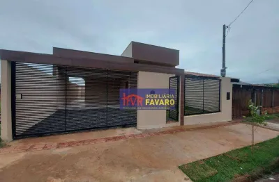 Casa com 3 dormitórios à venda, 98 m² por r$ 350.000,00 - jardim arapongas - londrina/pr