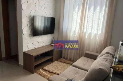 Apartamento com 2 dormitórios à venda, 47 m² por r$ 230.000 - conjunto habitacional doutor farid libos - londrina/pr