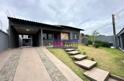 Casa com 3 dormitórios à venda, 180 m² por r$ 780.000 - jardim dos alpes i - londrina/pr