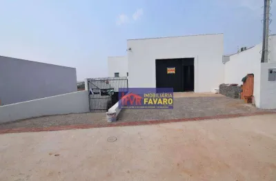 Barracão para alugar, 486 m² por r$ 8.000,00/mês - santa mônica - londrina/pr