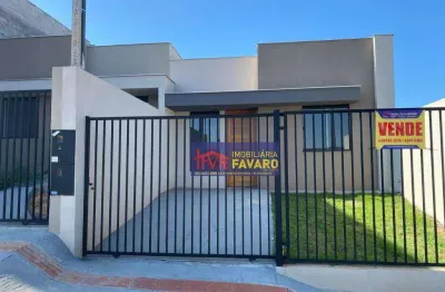 Cambé, casa geminada no residencial araucária, 2 dormitórios à venda, 70 m² por r$ 250.000