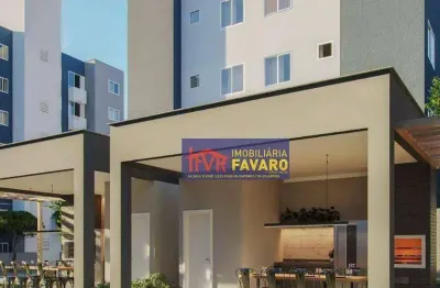 London park, 1 dormitório à venda, 47 m² por r$ 170.000 - jardim maria celina - londrina/pr