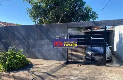 Casa com 3 dormitórios, sala, copa, cozinha, 2 w.c social, área de serviço coberta, área gourmet com churrasquira e garagem. r$ 300mil