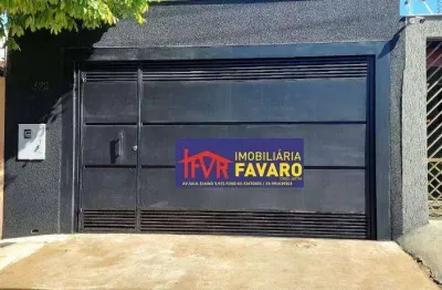 Portal do sol. casa geminada contendo dois quartos, sala, cozinha, wc social, área de serviço, área gourmet com churrasqueira e garagem coberta. piso