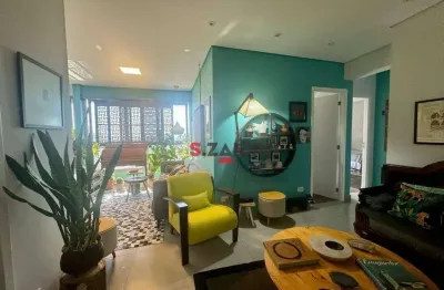 Apartamento com 2 dormitórios para alugar, 89 m² por r$ 7.000/mês - são judas - piracicaba/sp