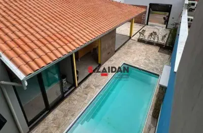 Casa com 1 dormitório, 140 m² - venda por r$ 850.000,00 ou aluguel por r$ 4.075,54/mês - água branca - piracicaba/sp