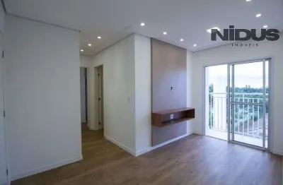 Apartamento de 2 quartos à venda ou locação em Sorocaba-SP, no bairro Caguassu: 2 quartos, 2 salas, 1 banheiro, 1 vaga de garagem, 46,70 m².