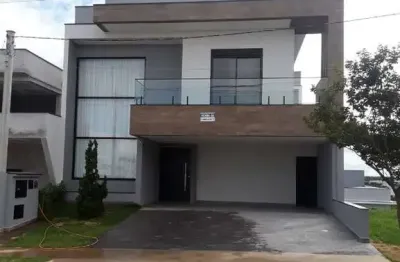 Casa em Condomínio de Alto Padrão no Parque Ibiti Reserva, Sorocaba-SP: 3 quartos, 3 suítes, 2 salas, 5 banheiros, 4 vagas, 260m². Venha conhecer!