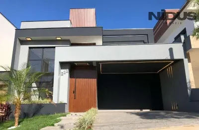 Casa em Condomínio de Luxo à Venda em Sorocaba-SP no Parque Ibiti Reserva: 3 Quartos, 3 Suítes, 2 Salas, 4 Banheiros, 4 Vagas, 170m².