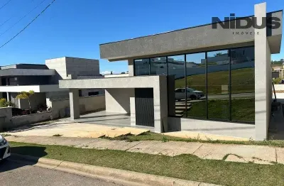 Imponente Residência de Luxo em Condomínio no Parque Ecoresidencial Fazenda Jequitibá, Sorocaba-SP - 4 quartos, 4 suítes, 2 salas, 6 banheiros, 4 vagas, 360 m².