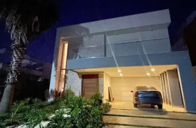 Linda casa em condomínio à venda em Alphaville Nova Esplanada, Votorantim-SP: 3 quartos, 3 suítes, 3 salas, 4 vagas, 320m².