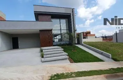 Magnífica casa em condomínio à venda em Votorantim-SP, no bairro Cyrela Landscape Esplanada: 4 quartos, 3 suítes, 2 salas, 2 vagas, 170m².