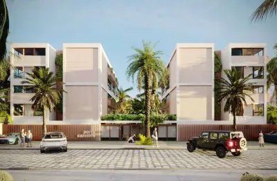 Apartamento para venda em ipojuca, porto de galinhas, 2 dormitórios, 1 banheiro, 1 vaga