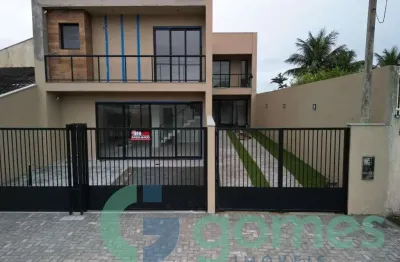 Sobrado com 3 dormitórios à venda, 120 m²  - brejatuba - guaratuba/pr