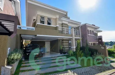Casa com 3 dormitórios à venda, 273 m² por r$ 2.200.000,00 - santa quitéria - curitiba/pr