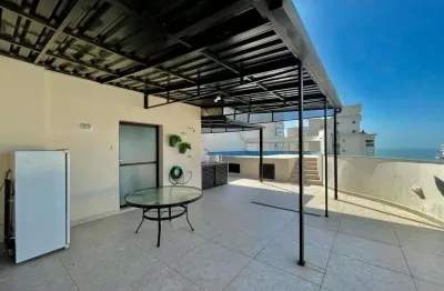 Cobertura com 3 dormitórios à venda, 186 m² - pitangueiras - guarujá/sp