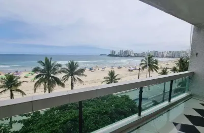 Ótimo apto  frente total ao mar na praia de pitangueiras, 1 dorm. 1 vaga de garagem.