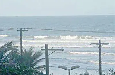 Pitangueiras - lindo apartamento, vista maravilhosa do mar, calçadão, 1 por andar