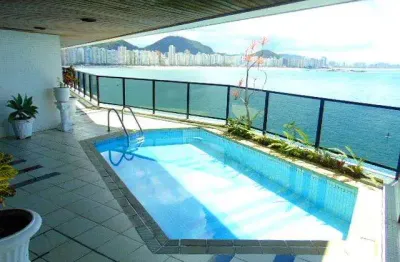 Apartamento com 4 dormitórios à venda, 380 m² - astúrias - guarujá/sp