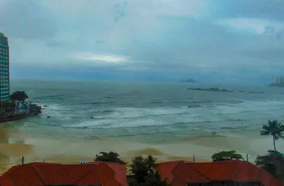 Pitangueiras - frente ao mar - com maravilhosa vista - 140 m² úteis - garagem.