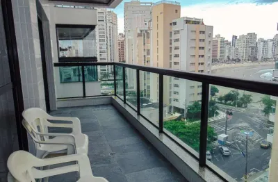 Astúrias - apartamento com vista para o mar - andar alto - ótima localização.