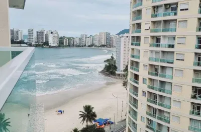 Apartamento com 2 dormitórios à venda, 52 m²- pitangueiras - guarujá/sp