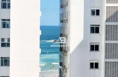 Apartamento dos sonhos em pitangueiras, guarujá – porteira fechada e vista parcial do mar!