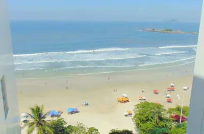 Pitangueiras- frente total ao mar com maravilhosa vista  , 02 vagas de garagem  no prédio.