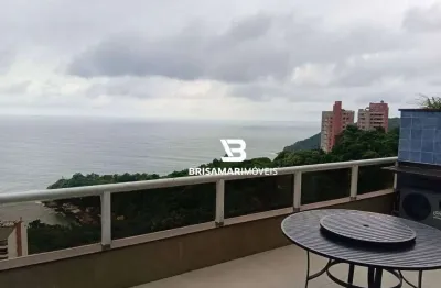 Enseada- cobertura duplex com maravilhosa vista mra , 04 vagas de garagem.