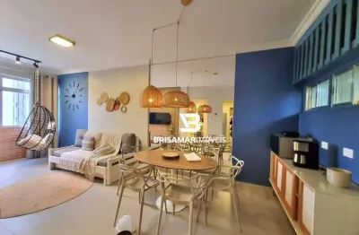 Lindo apartamento em pitangueiras – guarujá, com vista mar e totalmente reformado e decorado!