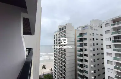 Pitangueiras- linda vista mar , no calçadão da praia , 02 vagas de garagem no prédio.